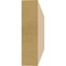 Ekena Millwork 2in. W x 8in. H x 20in. L Block Woodgrain TimberThane Rafter Tail, Primed Tan RFTUR02X08X20BLKRCPR - alternate 6